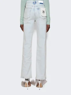 Re/Done 90S High Rise Loose Jeans Vapor Wave Blue