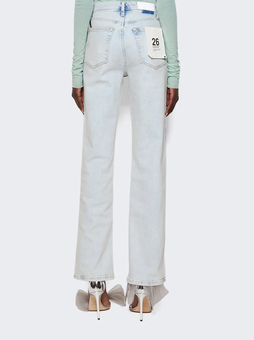 Re/Done 90S High Rise Loose Jeans Vapor Wave Blue