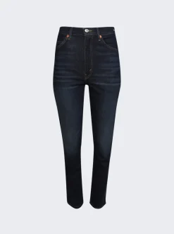 Re/Done 70S Straight Jeans Barely Worn