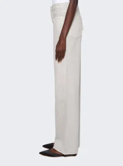 Re/Done 70S Ultra High Rise Wide Leg Jeans Greyish