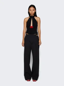 Dion Lee Safety Slider Trouser Black