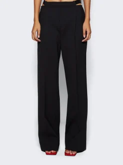 Dion Lee Safety Slider Trouser Black