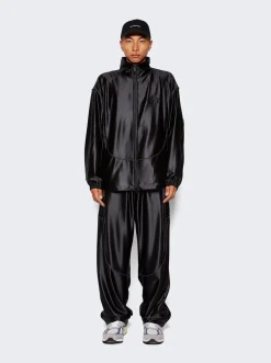 Alexander Wang Satin Track Pants Black