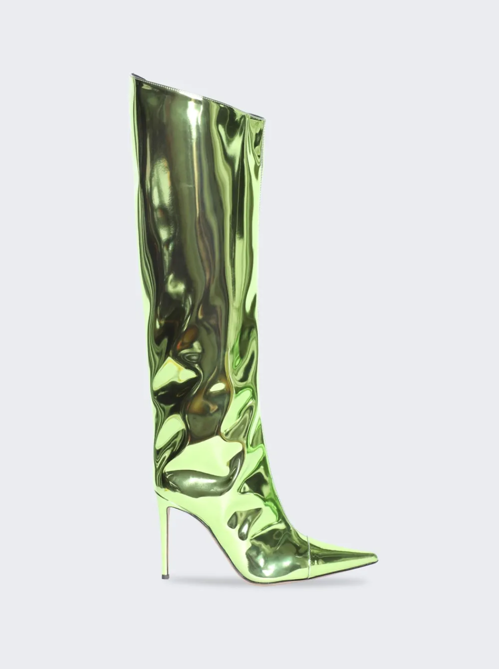 Alexandre Vauthier Shooting High Heel Boots Green