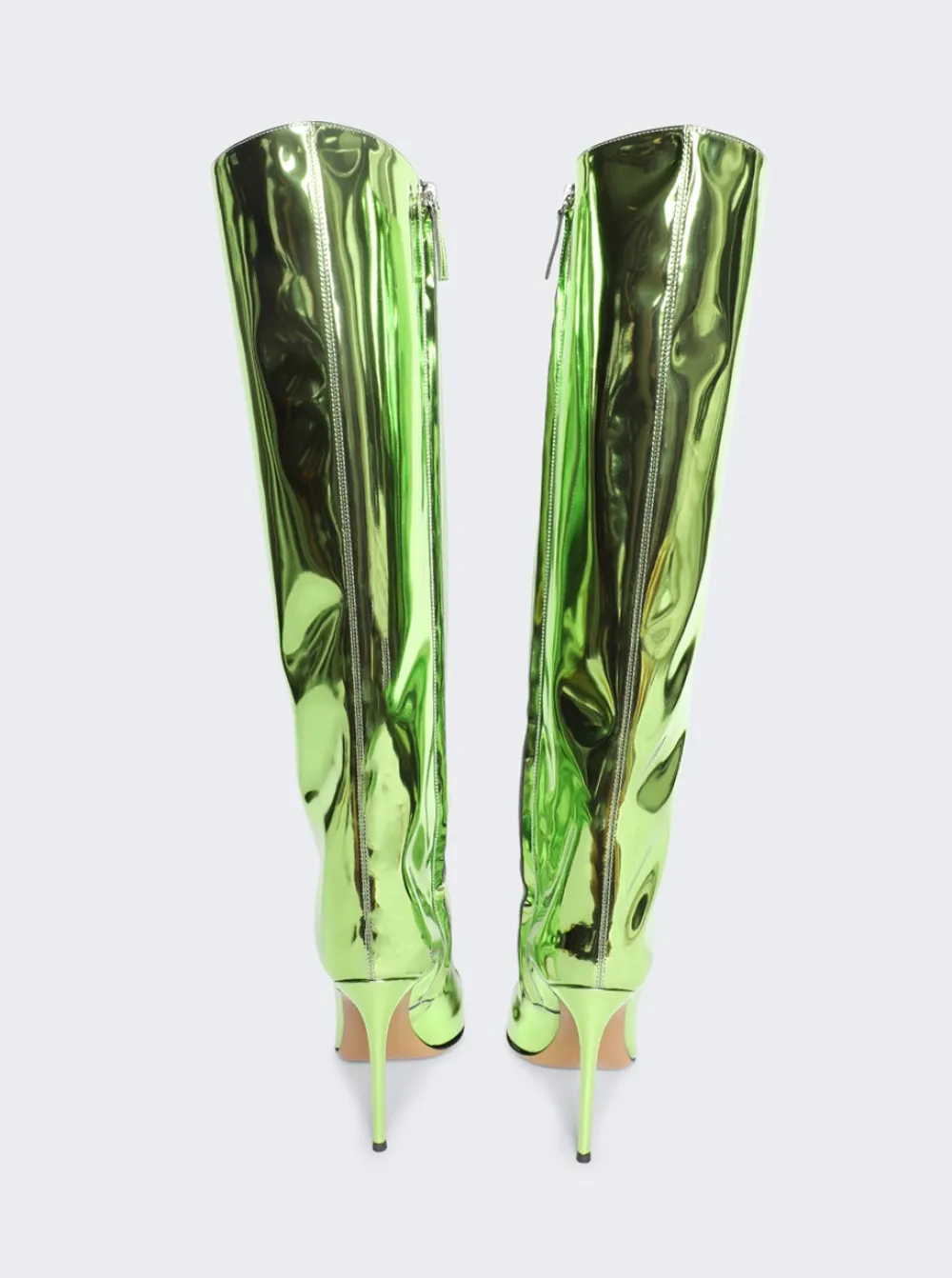 Alexandre Vauthier Shooting High Heel Boots Green