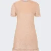 Rabanne Short Dress Light Pink