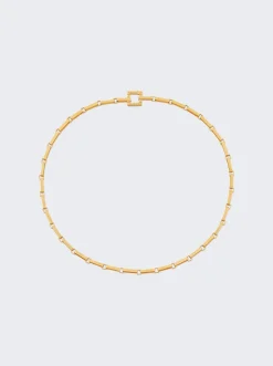 IVI Signora Chain Choker Necklace Gold