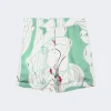 Uter Silk Twill Shorts Sage Green