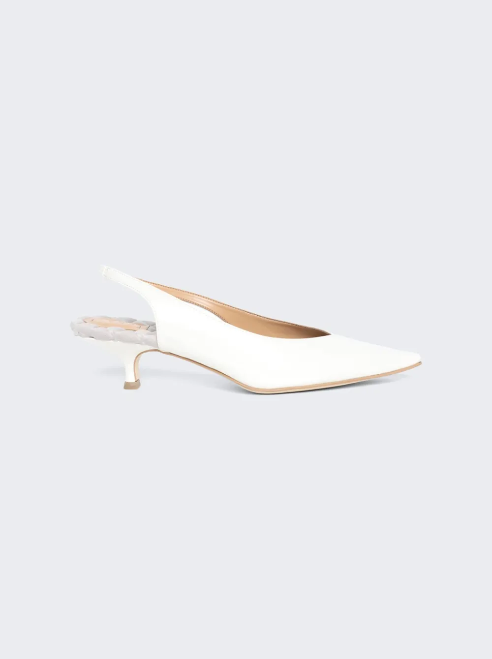 AERA Silvana Slingback Pumps Ivory