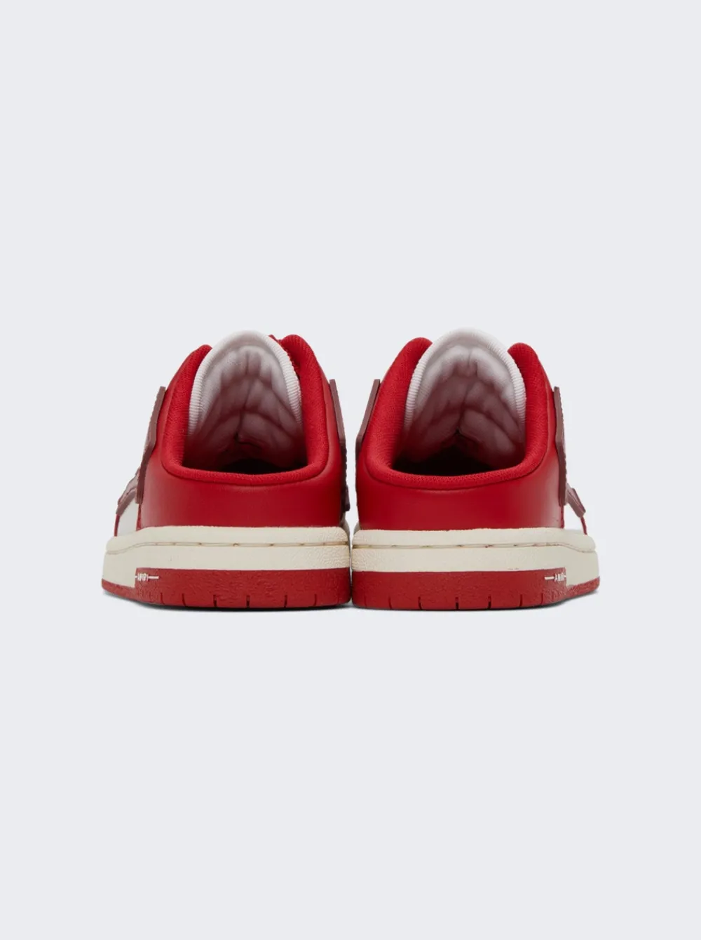 Amiri Skel Top Low Mule Sneakers Red