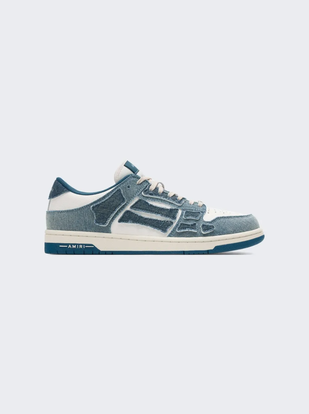 Amiri Skel Top Low Sneakers Baby Blue