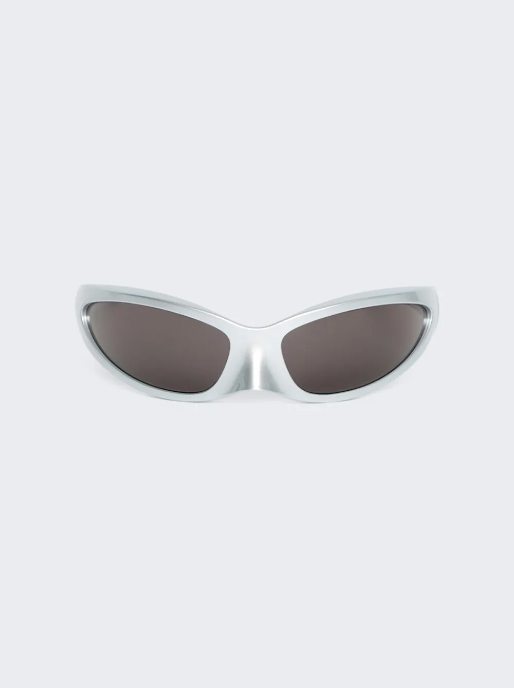 Balenciaga Skin Cat Sunglasses Silver