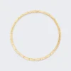 IVI Slim Slot Chain Princess Necklace Gold
