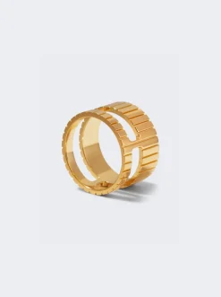 IVI Slot Ring Gold