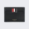 Thom Browne Small Card Holder Navy