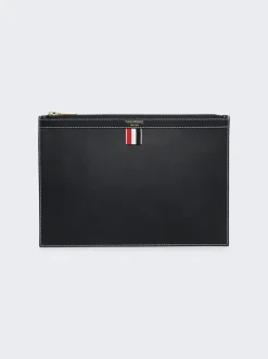 Thom Browne Small Document Holder Navy