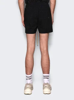 Rhude Snake Swim Shorts Black