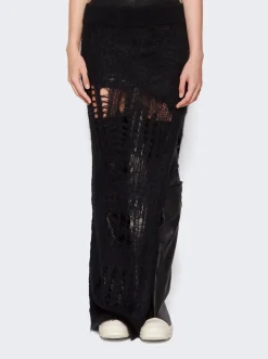 Rick Owens Spider Ziggy Skirt Black