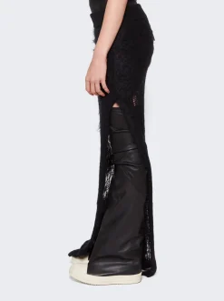 Rick Owens Spider Ziggy Skirt Black