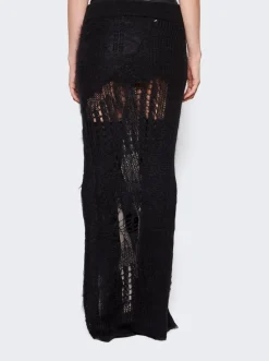 Rick Owens Spider Ziggy Skirt Black