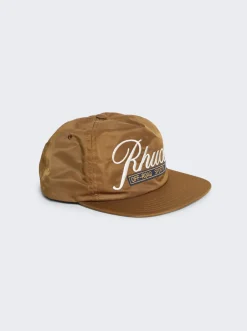 Rhude Sports Club Nylon Hat Camel