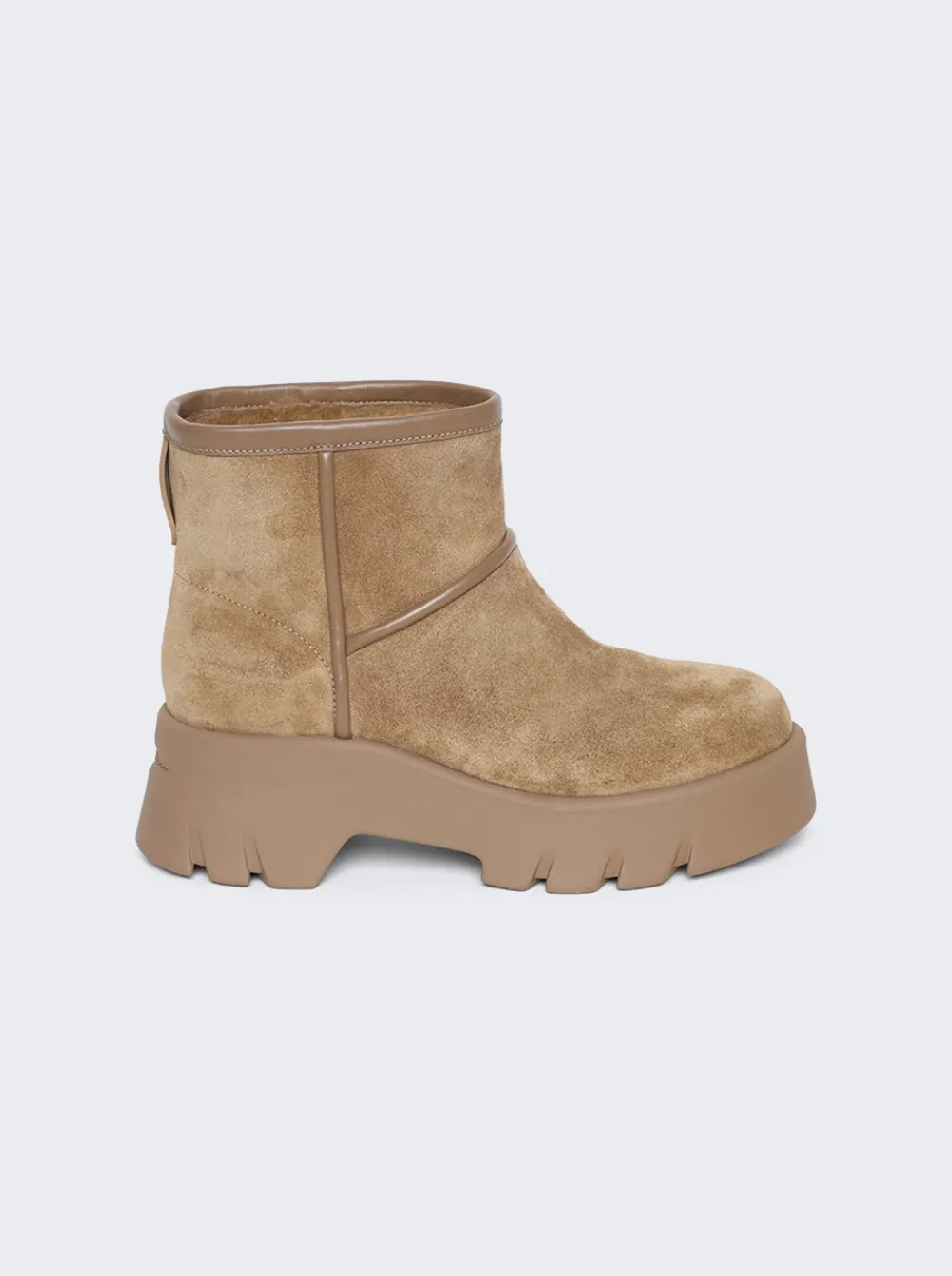 Gianvito Rossi Stormy Booties Camel