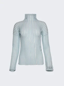 Bottega Veneta Striped Sweater Dusk