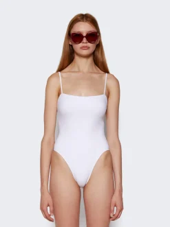 WARDROBE.NYC Swimsuit White