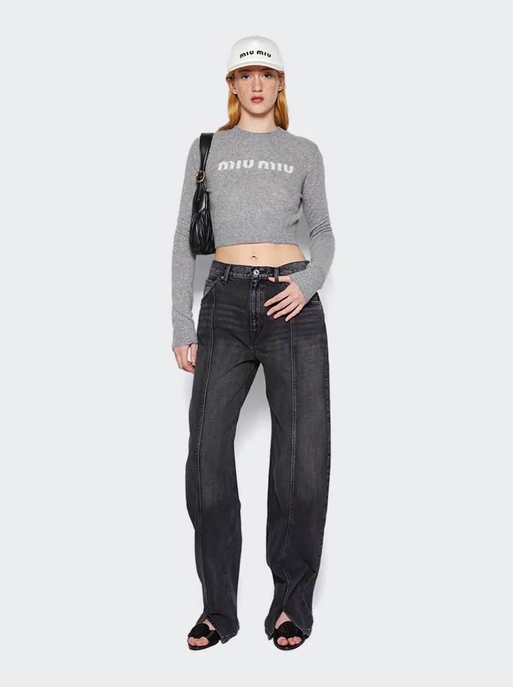 Re/Done Tailored Jeans Active Black