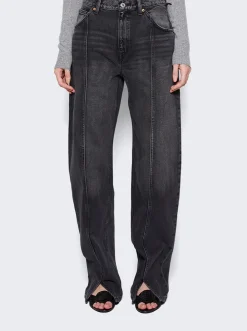 Re/Done Tailored Jeans Active Black