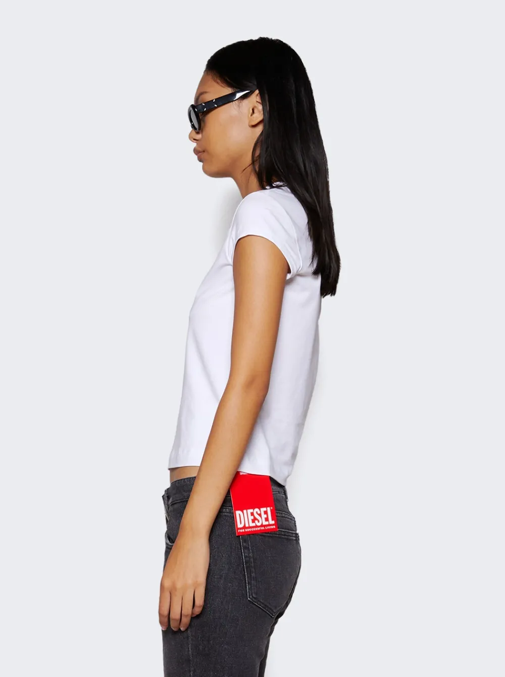 Diesel T-Angie T-Shirt White