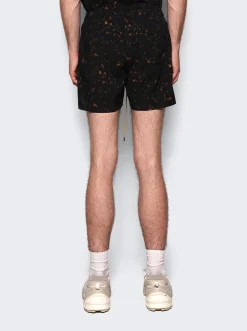 Rhude Tortoise Swim Shorts Black