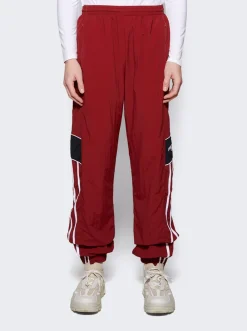 Martine Rose Track Pants Burgundy