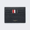 Thom Browne Tricolor Cardholder Navy