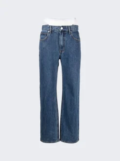 Alexander Wang Undie Skinny Jean Deep Blue