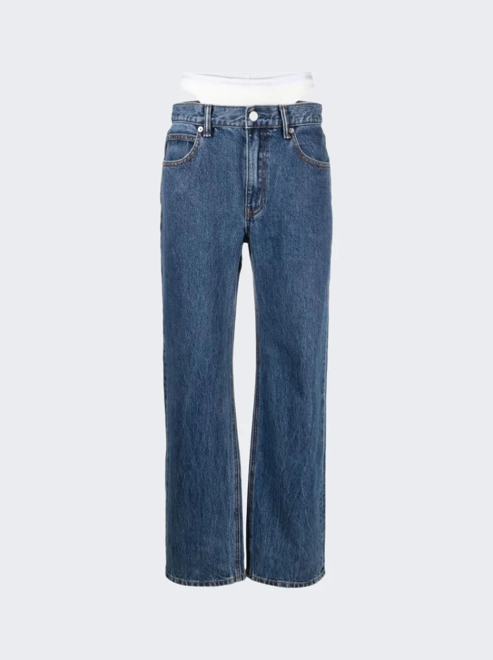 Alexander Wang Undie Skinny Jean Deep Blue