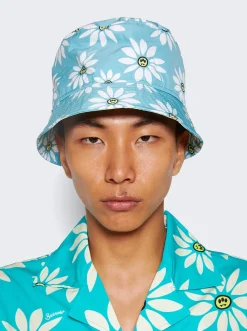 Barrow Unisex Popeline Bucket Hat Peacock