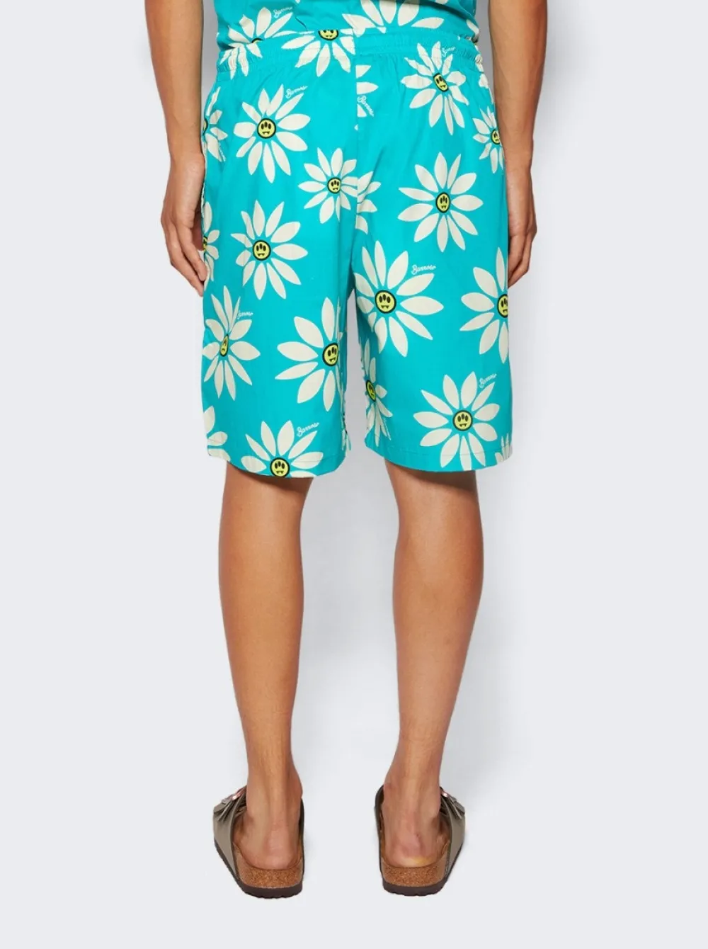 Barrow Unisex Popeline Shorts Multicolor