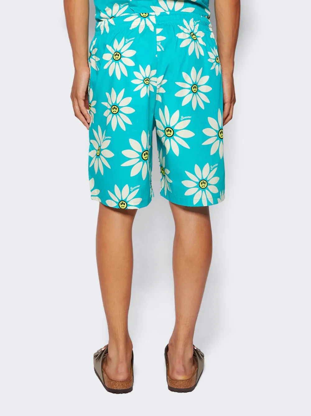 Barrow Unisex Popeline Shorts Multicolor