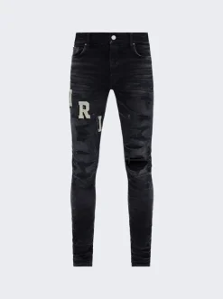 Amiri Varsity Jean Faded Black