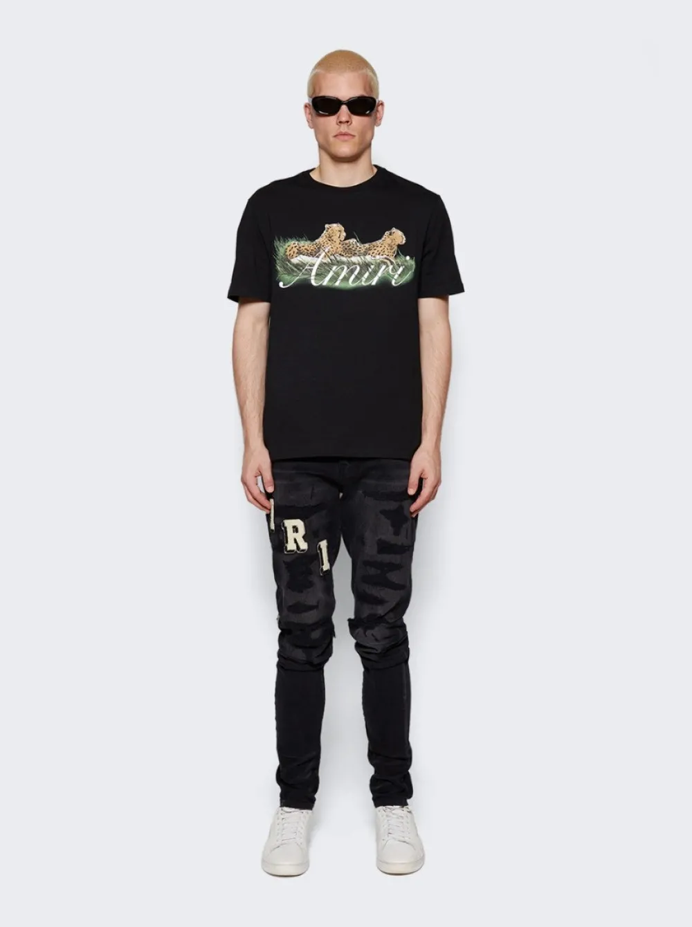 Amiri Varsity Jean Faded Black