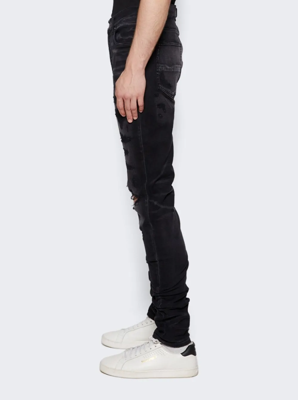 Amiri Varsity Jean Faded Black