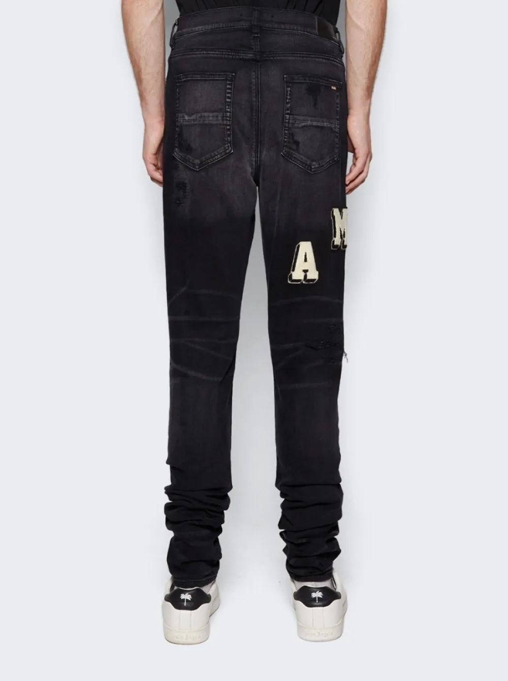 Amiri Varsity Jean Faded Black