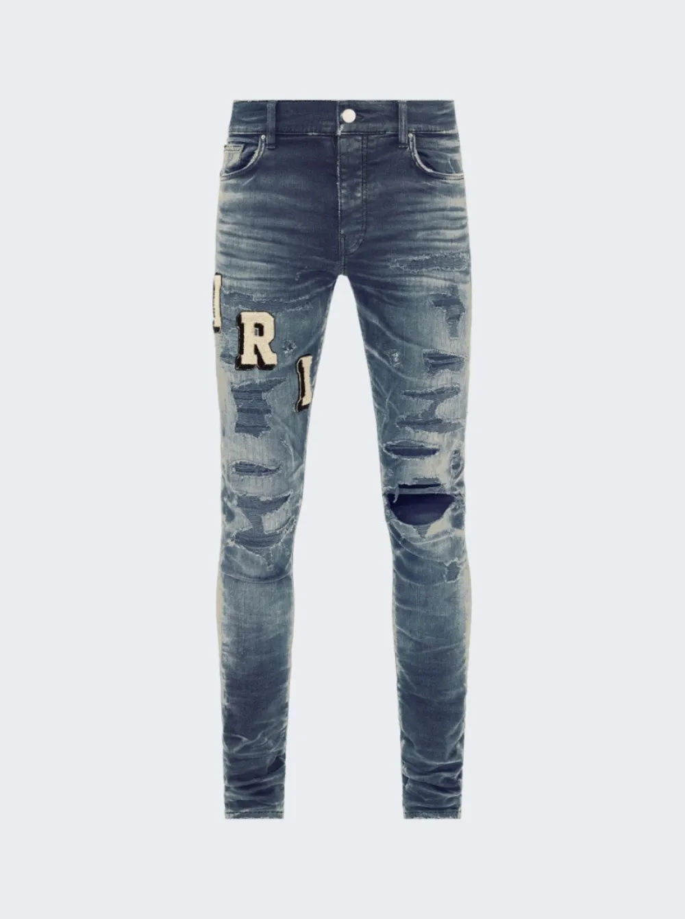Amiri Varsity Jean Vintage Indigo