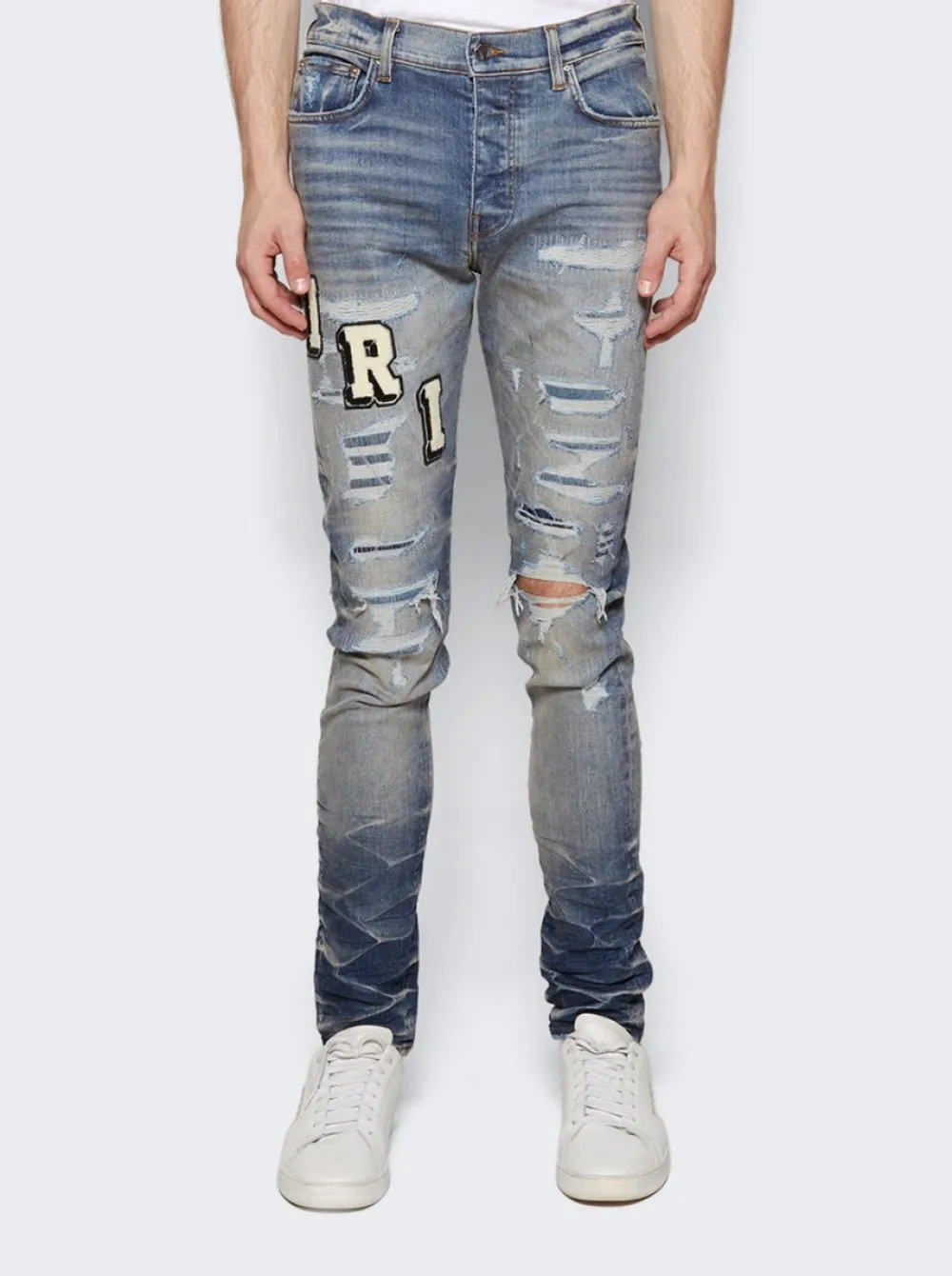 Amiri Varsity Jean Vintage Indigo