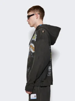 Maison MIHARA YASUHIRO Vintage-Like Hoodie Black