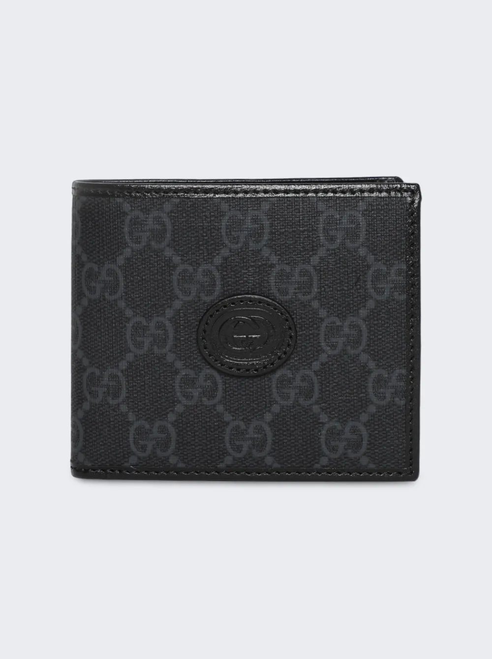 Gucci Wallet With Interlocking G Black