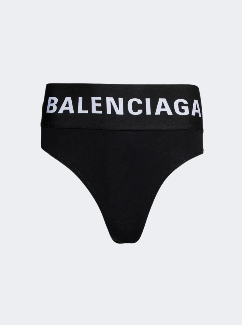 Balenciaga Wide Elastic Briefs Black