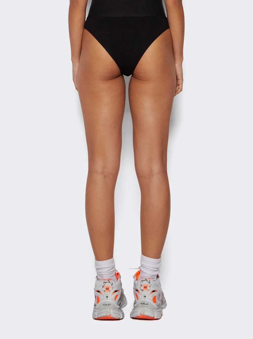 Balenciaga Wide Elastic Briefs Black
