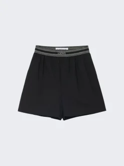 Loewe Wool Shorts Black